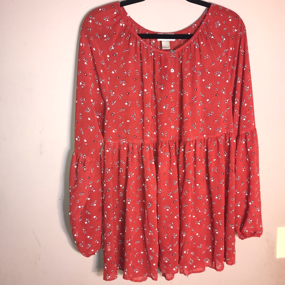 Ann Taylor Loft size L blouse